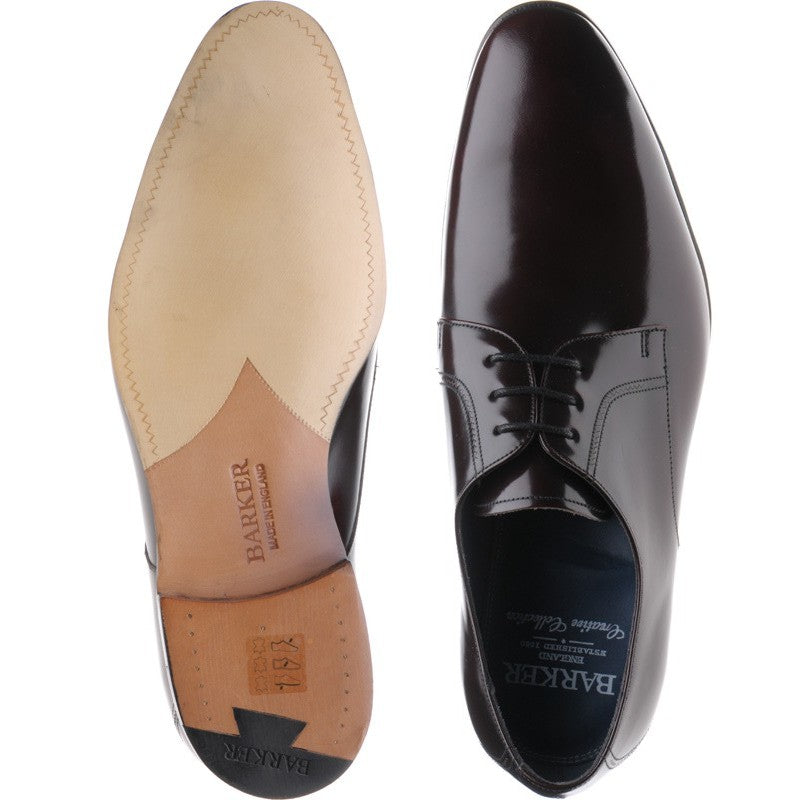 Product image for Barker Rutherford in burgundy hishine