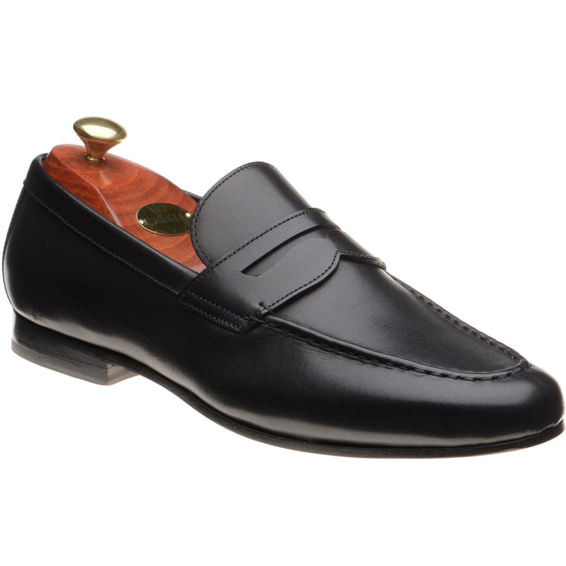 Product image for Barker Sawyer mens loafers in black calf (second)