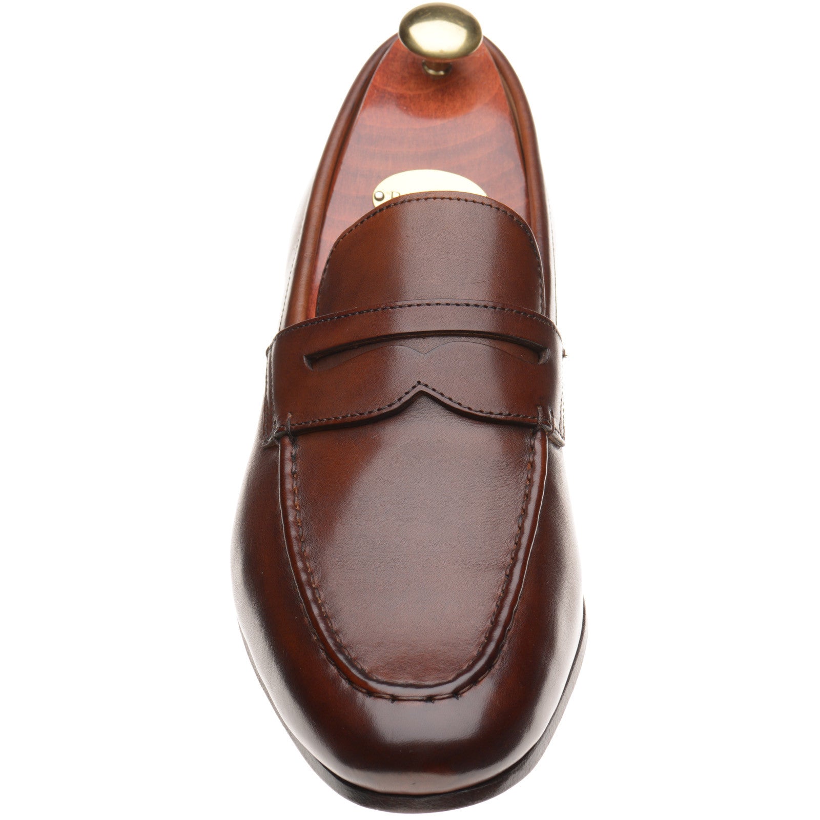 Barker Sawyer mens loafers in walnut calf – Herring Shoes
