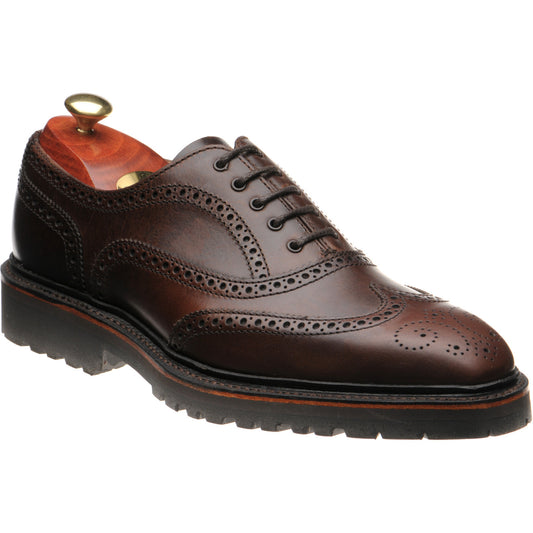 Product image for Barker Sedburgh in dark brown calf