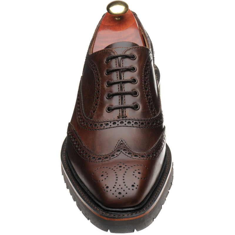 Product image for Barker Sedburgh in dark brown calf
