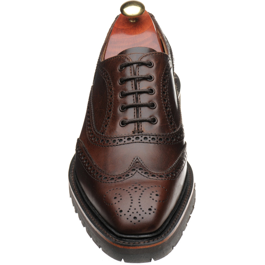 Product image for Barker Sedburgh in dark brown calf