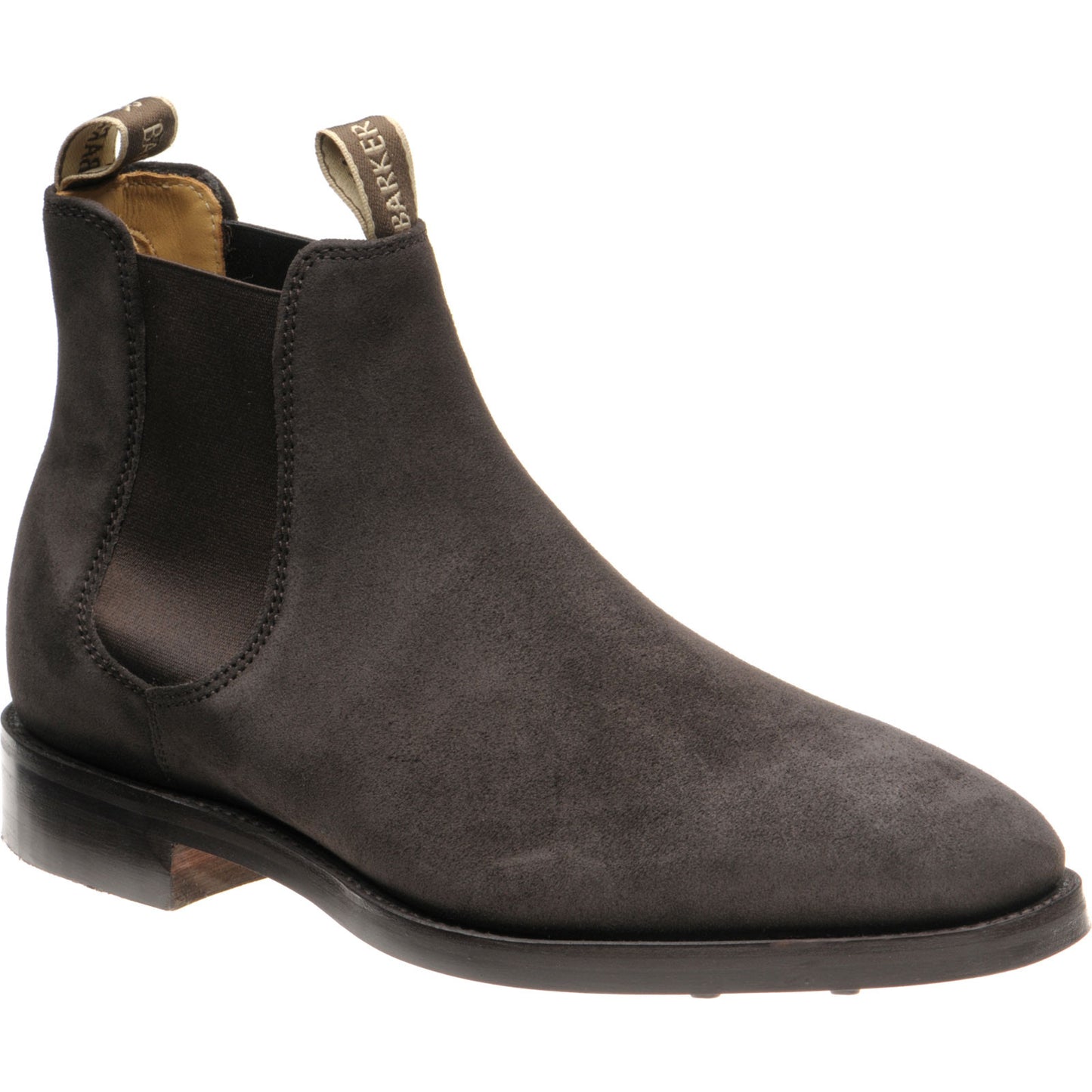 Product image for Barker Sutton in dark brown suede