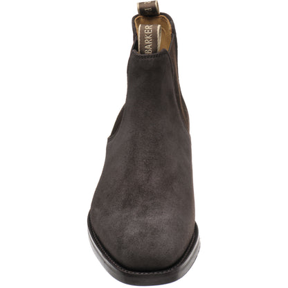 Product image for Barker Sutton in dark brown suede