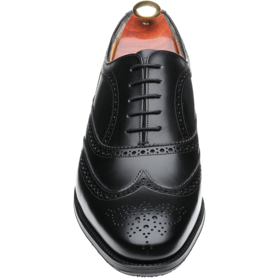 Product image for Barker Turing in black calf