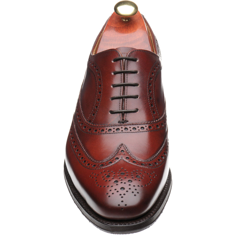 Product image for Barker Turing in cherry calf