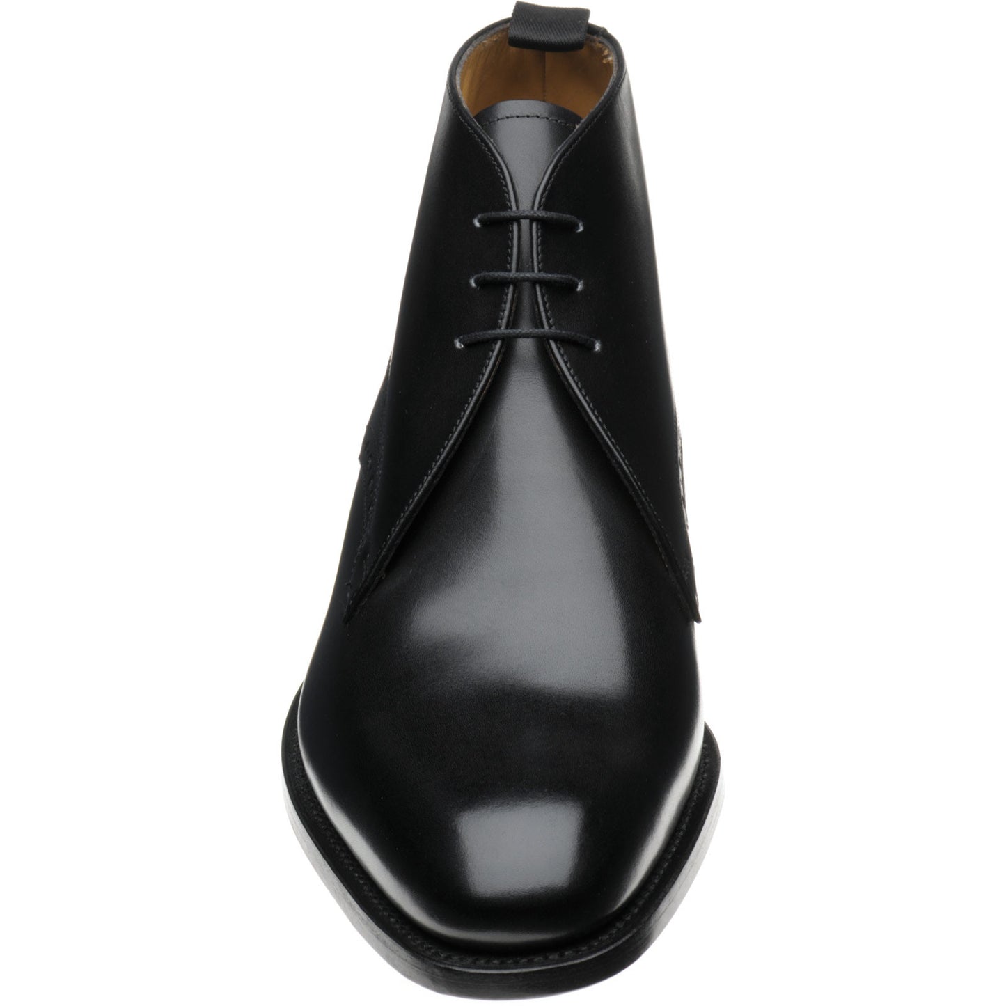 Product image for Barker Tyne II mens hybrid-soled boots in black calf