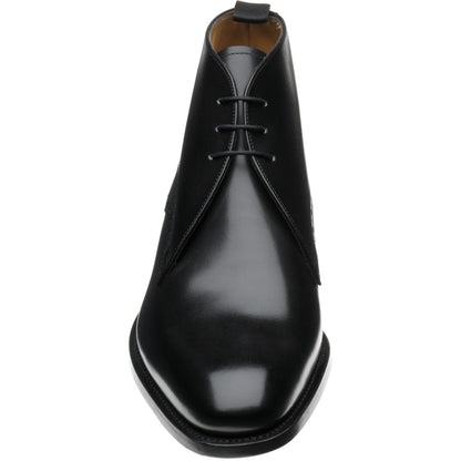 Product image for Barker Tyne II mens hybrid-soled boots in black calf