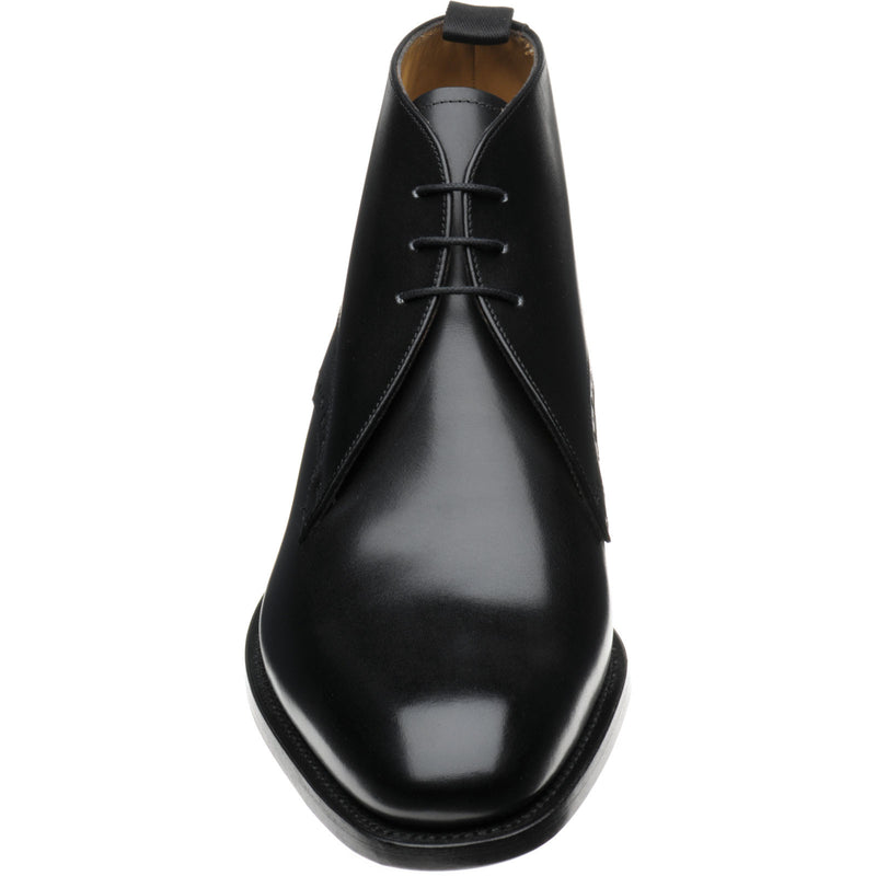 Product image for Barker Tyne II mens hybrid-soled boots in black calf