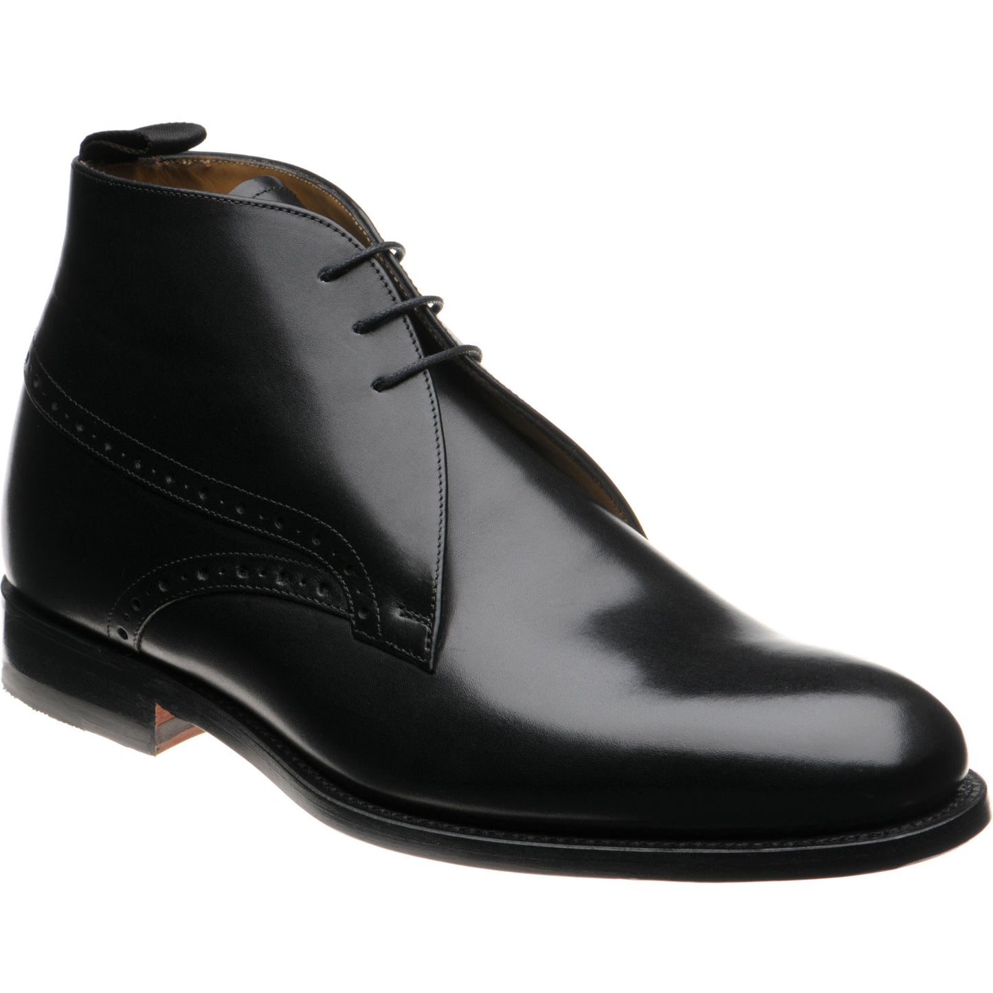 Product image for Barker Tyne in black calf