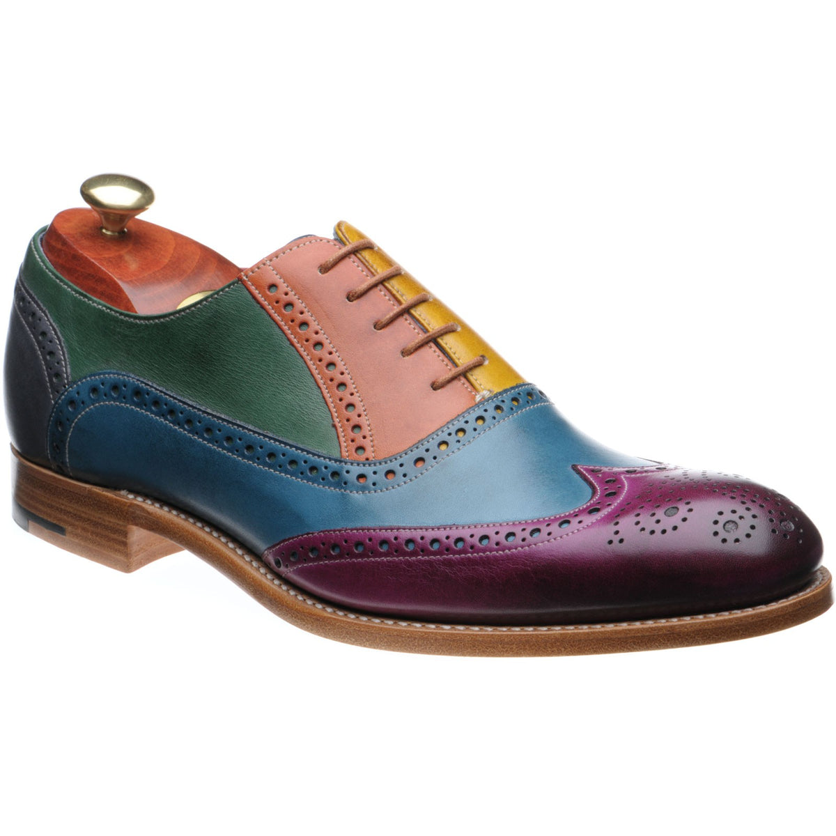 Valiant brogues hand painted calf