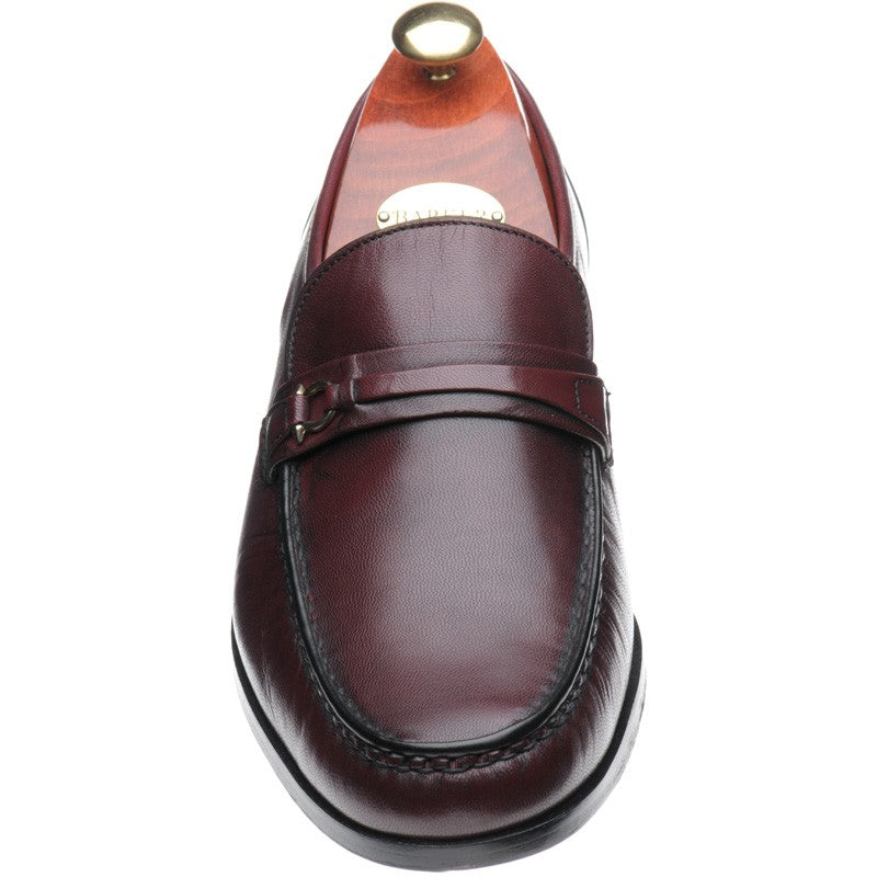 Product image for Barker Wade in burgundy kid