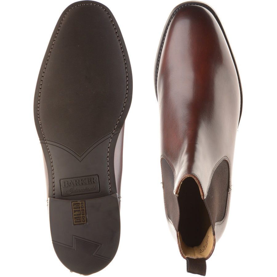 Product image for Barker Wantage mens in walnut calf