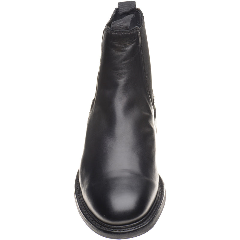 Product image for Barker Wick mens hybrid-soled Chelsea boots in black dip dyed