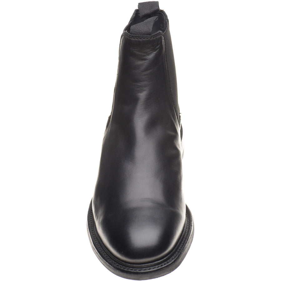Product image for Barker Wick mens hybrid-soled Chelsea boots in black dip dyed