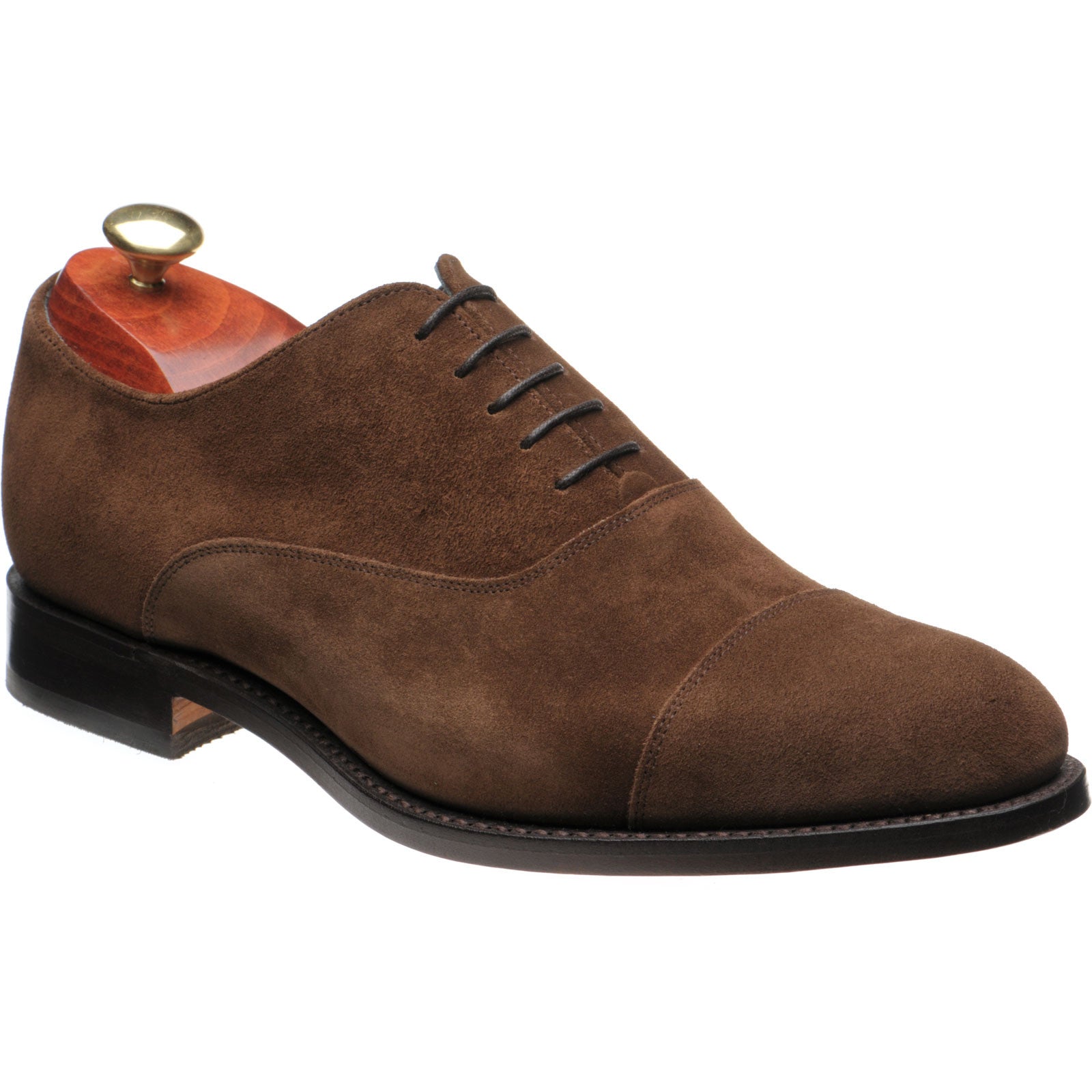 Product image for Barker Winsford in castagnia suede