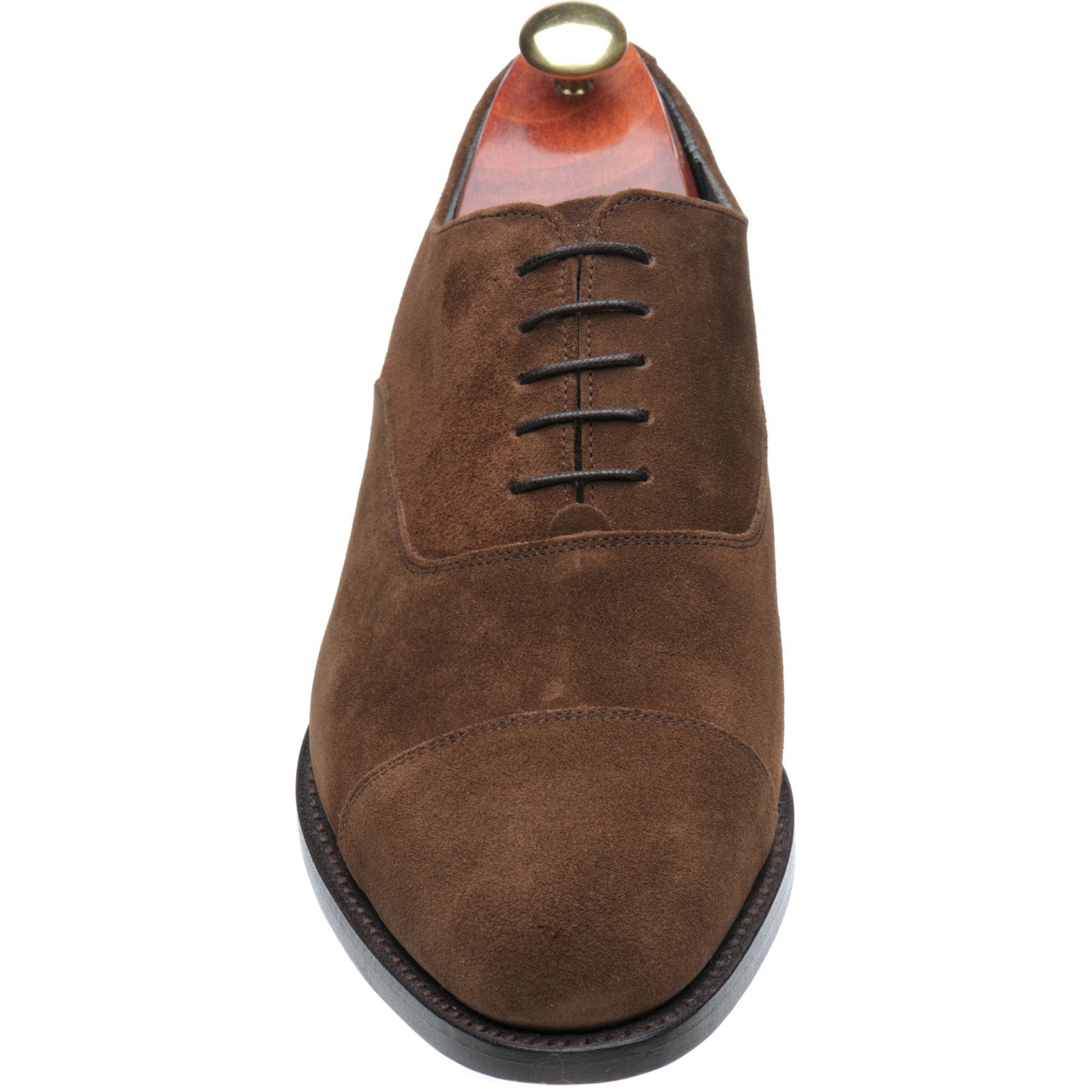 Product image for Barker Winsford in castagnia suede