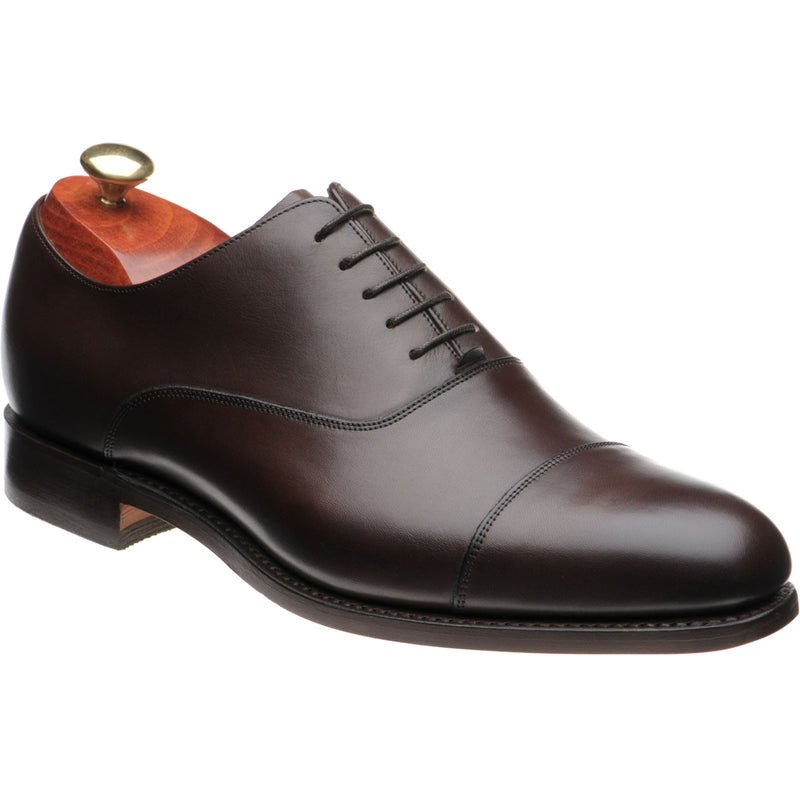 Product image for Barker Winsford in dark walnut calf