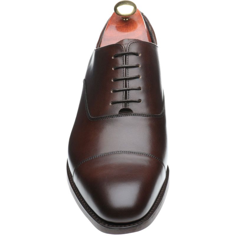 Product image for Barker Winsford mens Oxfords in dark walnut calf (second)