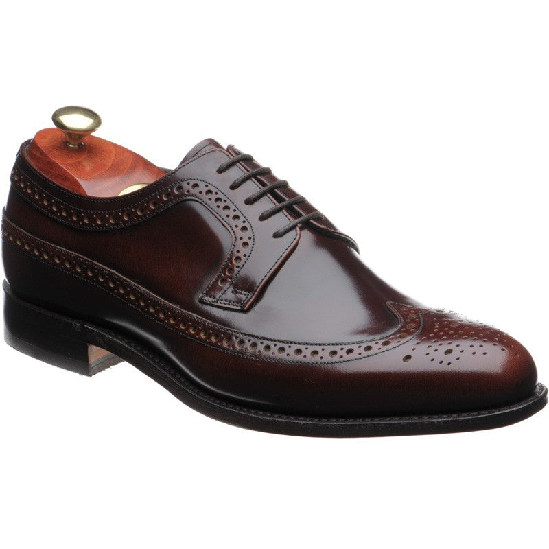 Woodbridge brogues brandy polished