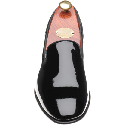 Product image for Carlos Santos 1212B mens loafers in black patent