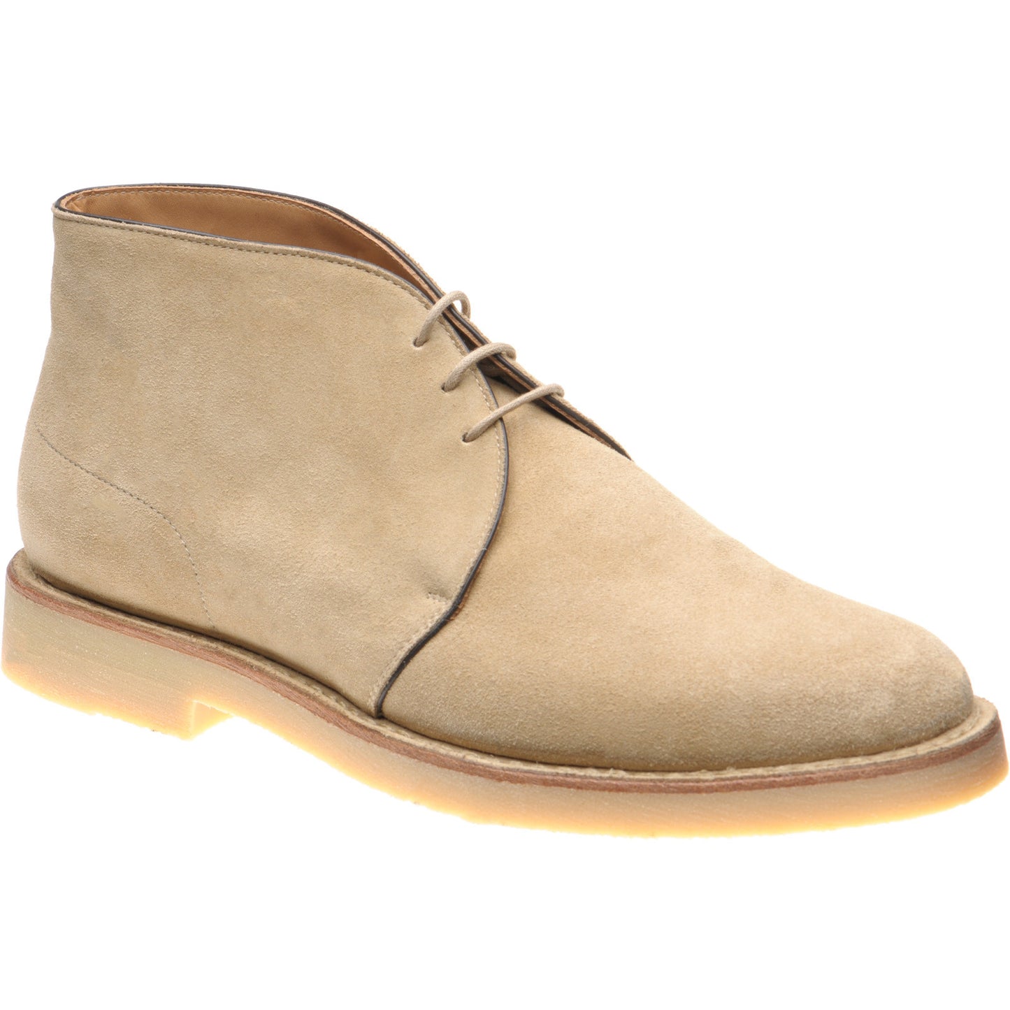Product image for Carlos Santos 1502ID mens desert boots in desert suede
