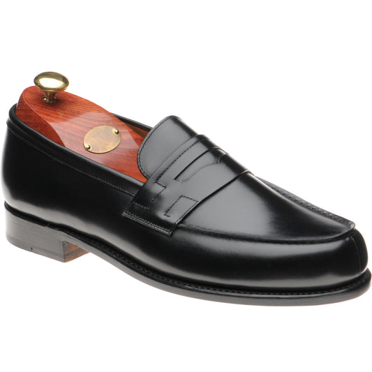 Product image for Carlos Santos 1902 mens loafers in black calf