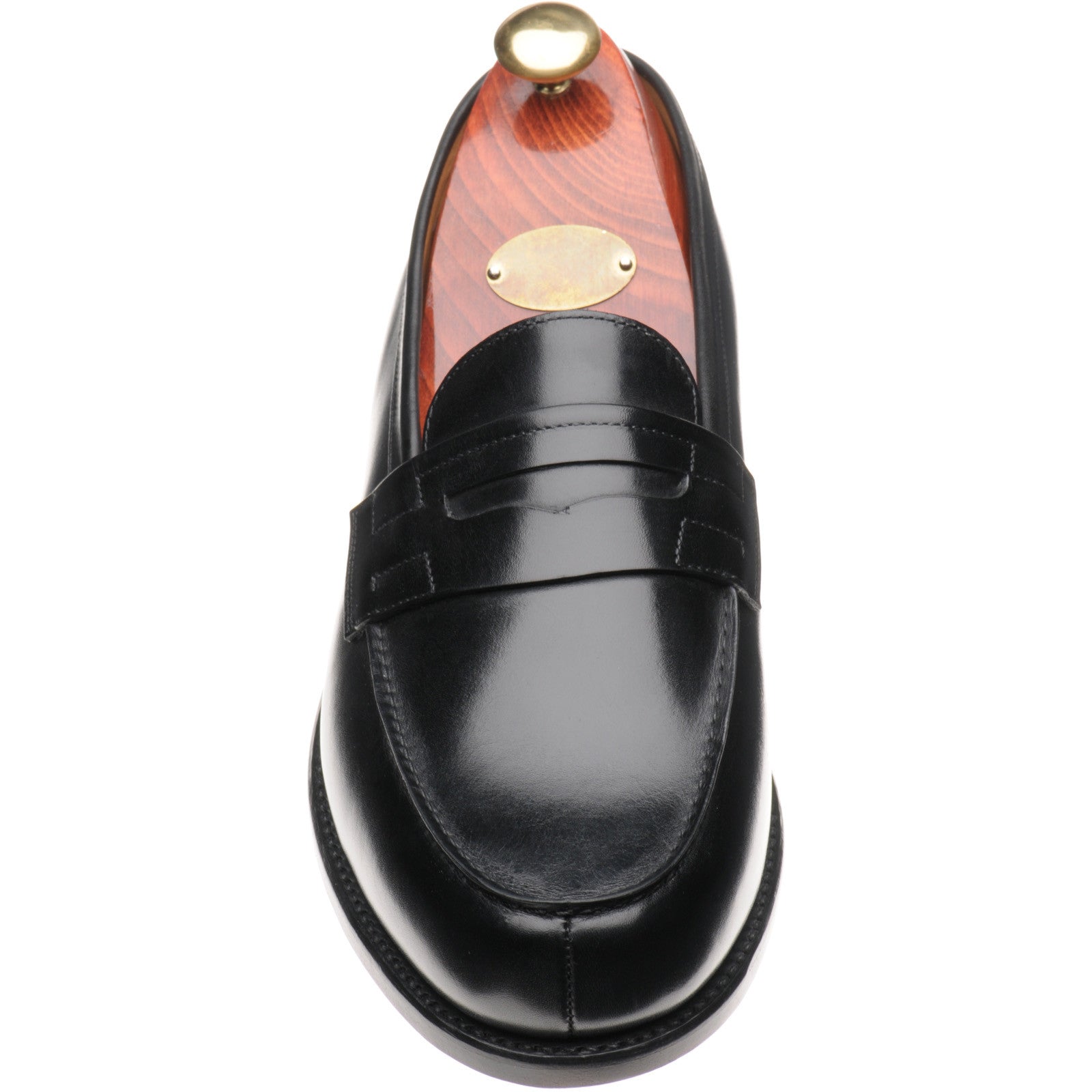 Product image for Carlos Santos 1902 mens loafers in black calf