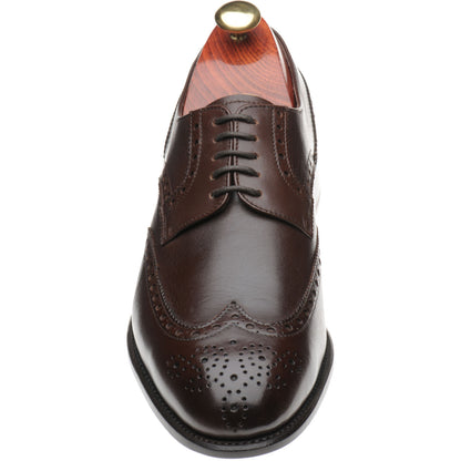 Product image for Carlos Santos 6237 mens brogues in brown calf