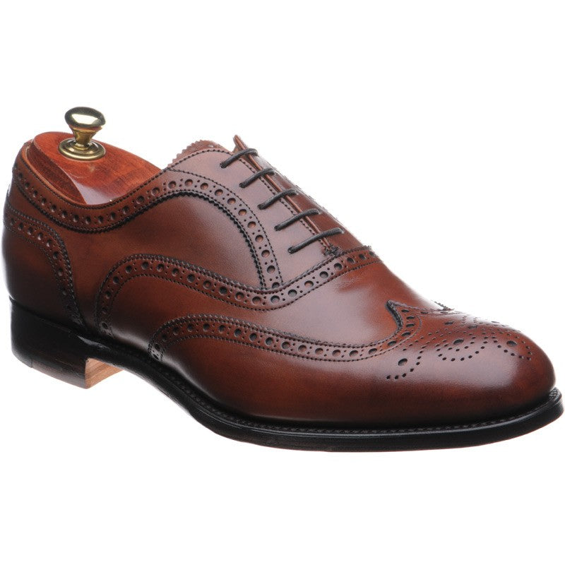 Arthur III brogues dark leaf