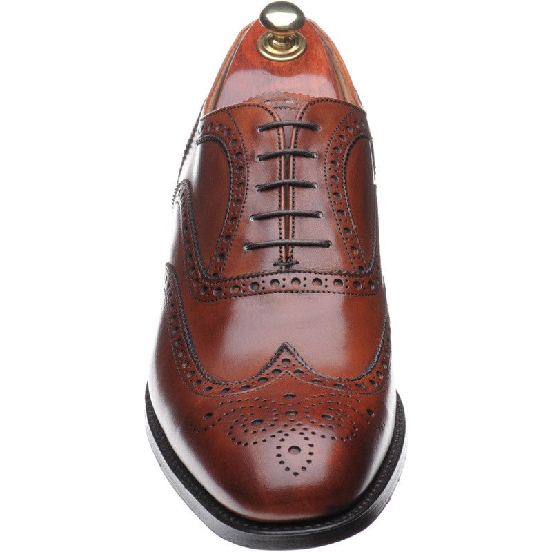 Product image for Cheaney Arthur III mens brogues in dark leaf (second)