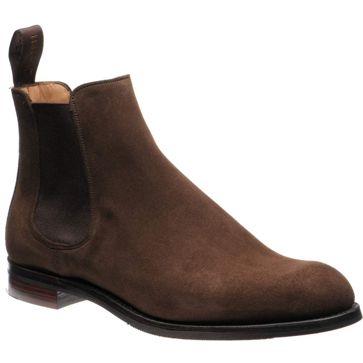 Godfrey D rubber soled Chelsea boots plough suede