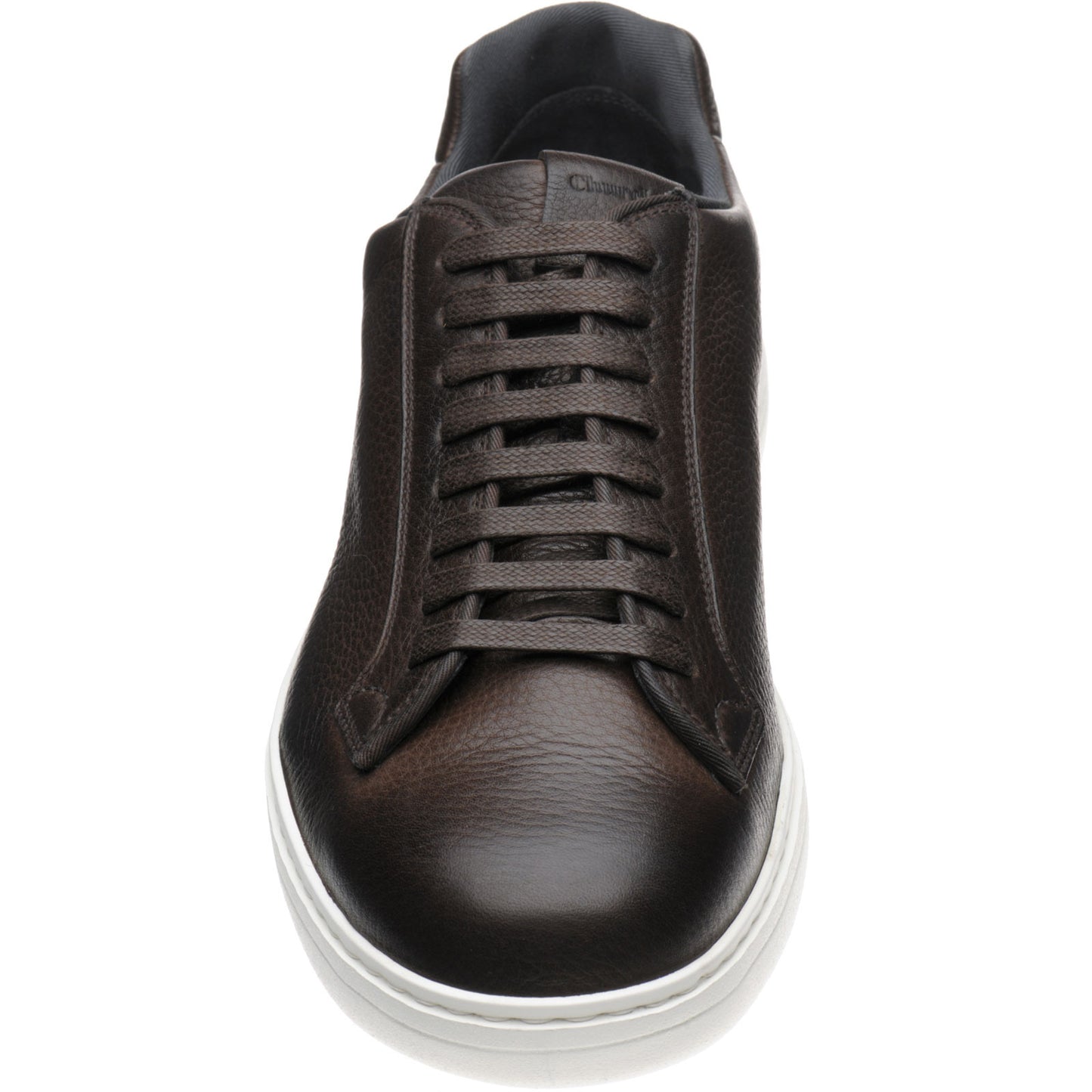 Product image for Church Boland mens rubber-soled in ebony calf