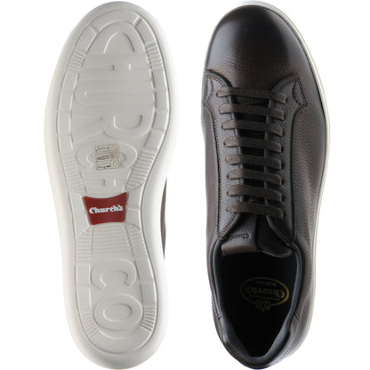 Product image for Church Boland mens rubber-soled in ebony calf