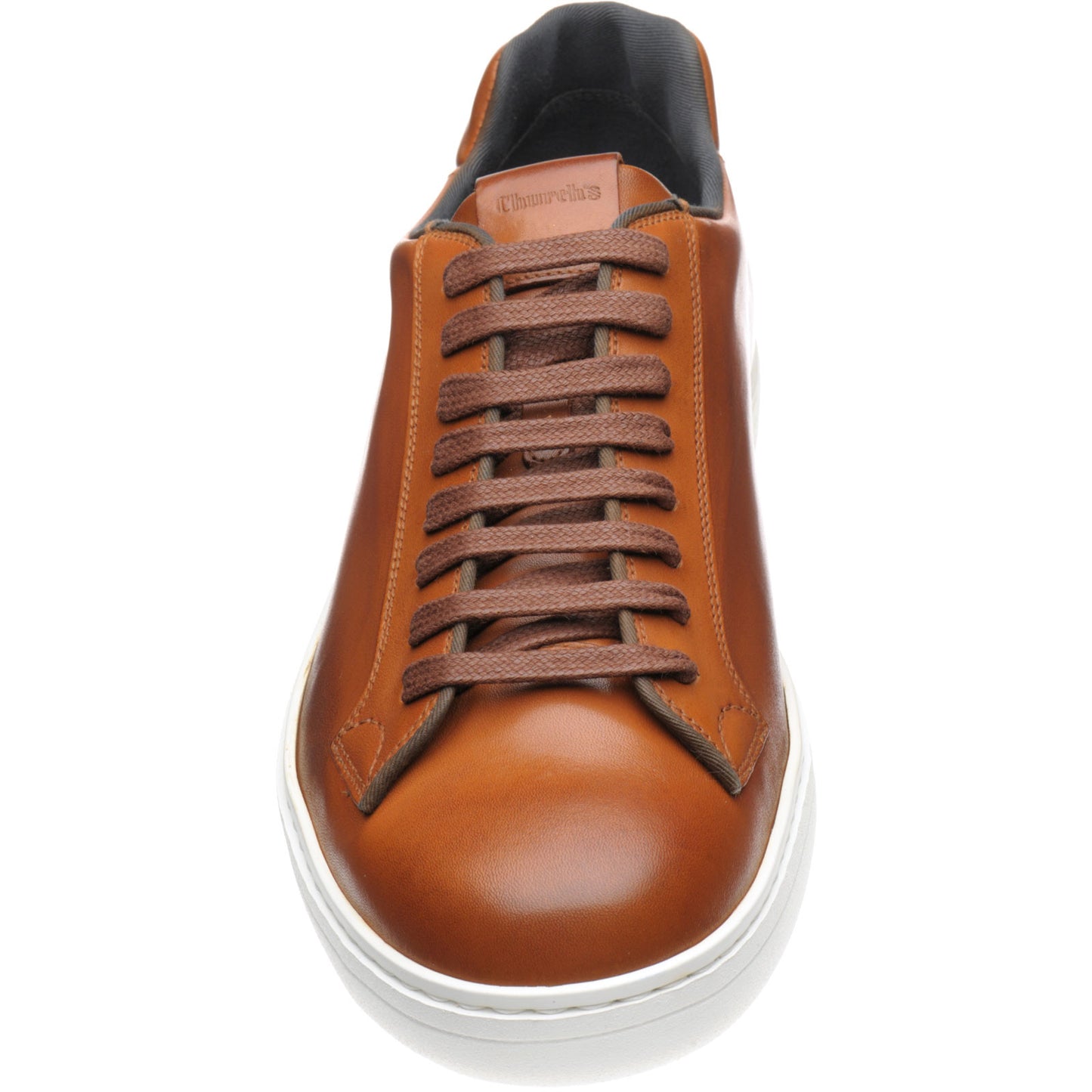Product image for Church Boland mens rubber-soled in walnut calf