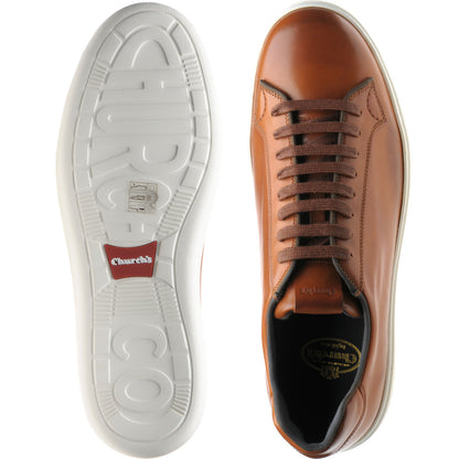 Product image for Church Boland mens rubber-soled in walnut calf