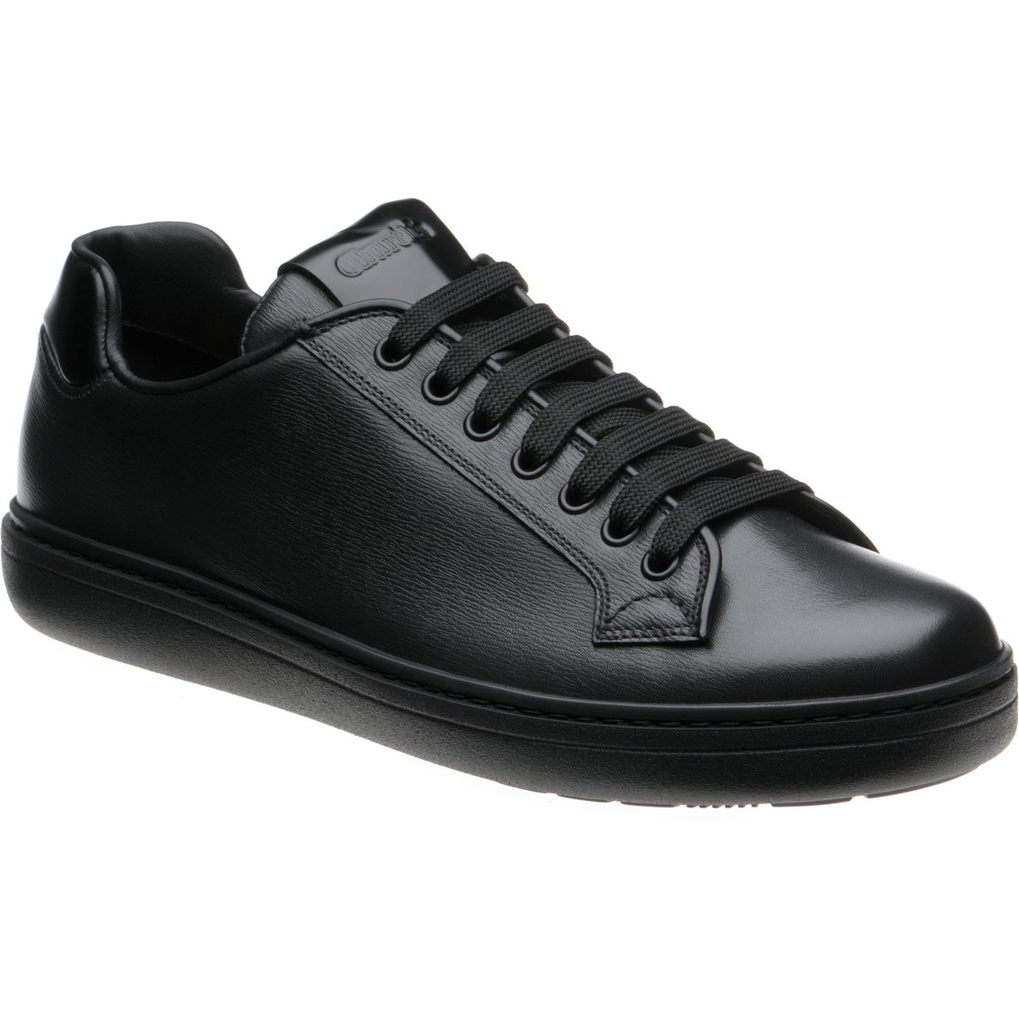 Product image for Church Boland Plus 2 mens rubber-soled trainers in anthracite black