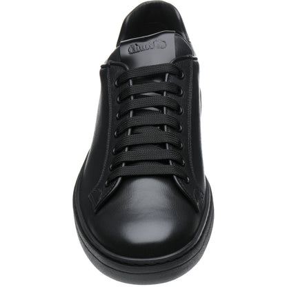 Product image for Church Boland Plus 2 mens rubber-soled trainers in anthracite black