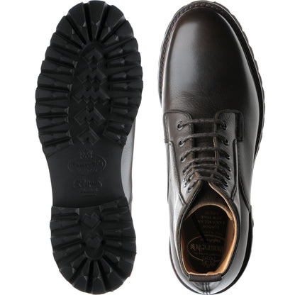 Product image for Church Coalport 2 mens rubber-soled boots in ebony grain