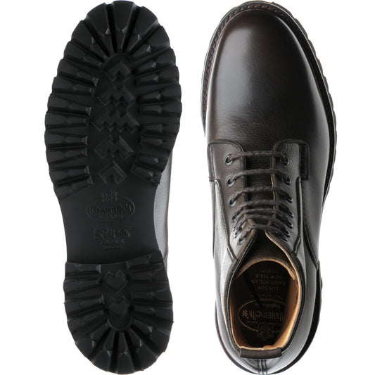 Product image for Church Coalport 2 mens rubber-soled boots in ebony grain