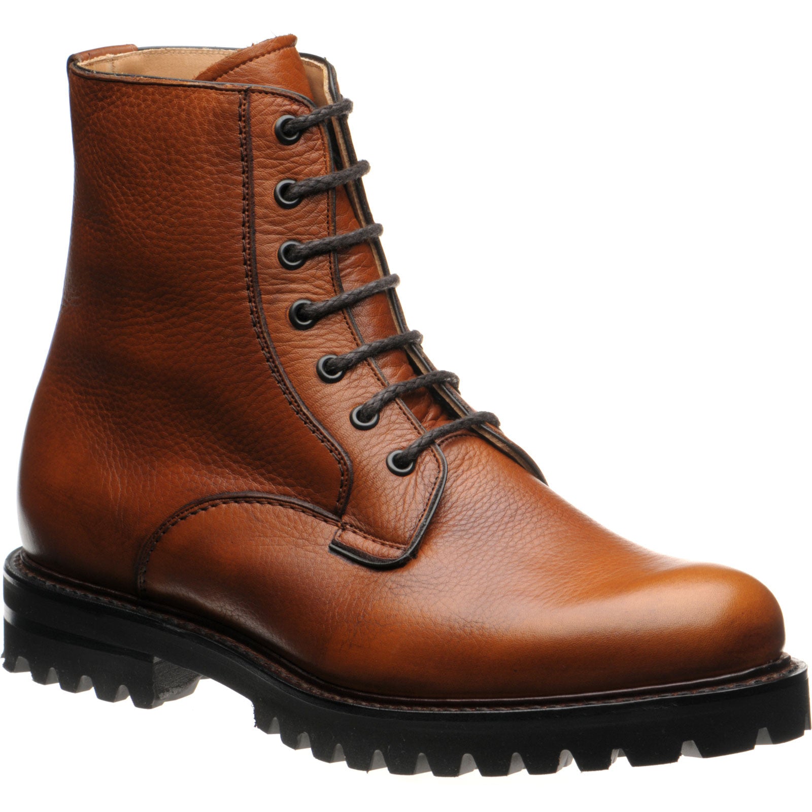 Product image for Church Coalport 2 mens rubber-soled boots in walnut grain