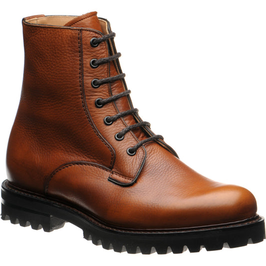 Product image for Church Coalport 2 mens rubber-soled boots in walnut grain