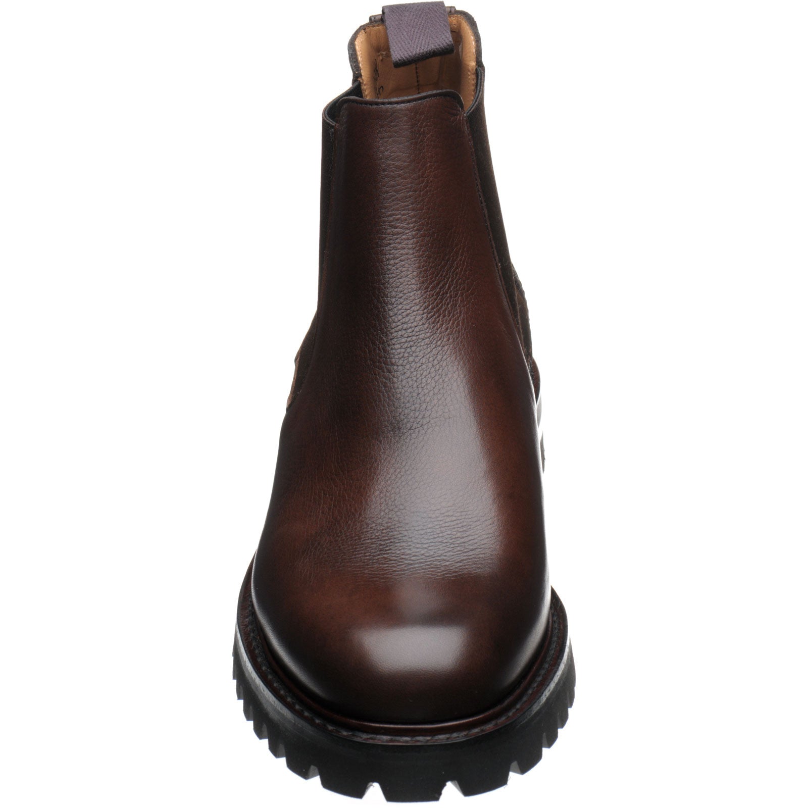 Product image for Church Cornwood 2 mens rubber-soled Chelsea boots in burnt soft grain calf