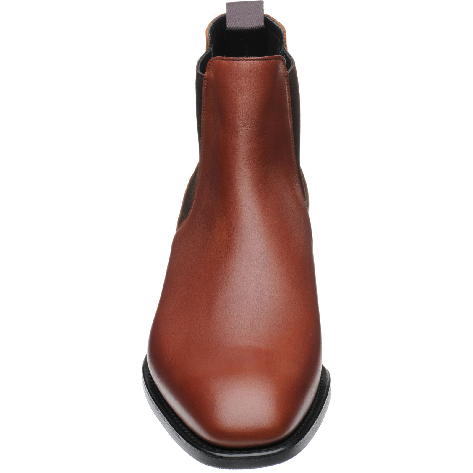 Product image for Church Prenton mens rubber-soled Chelsea boots in brandy calf