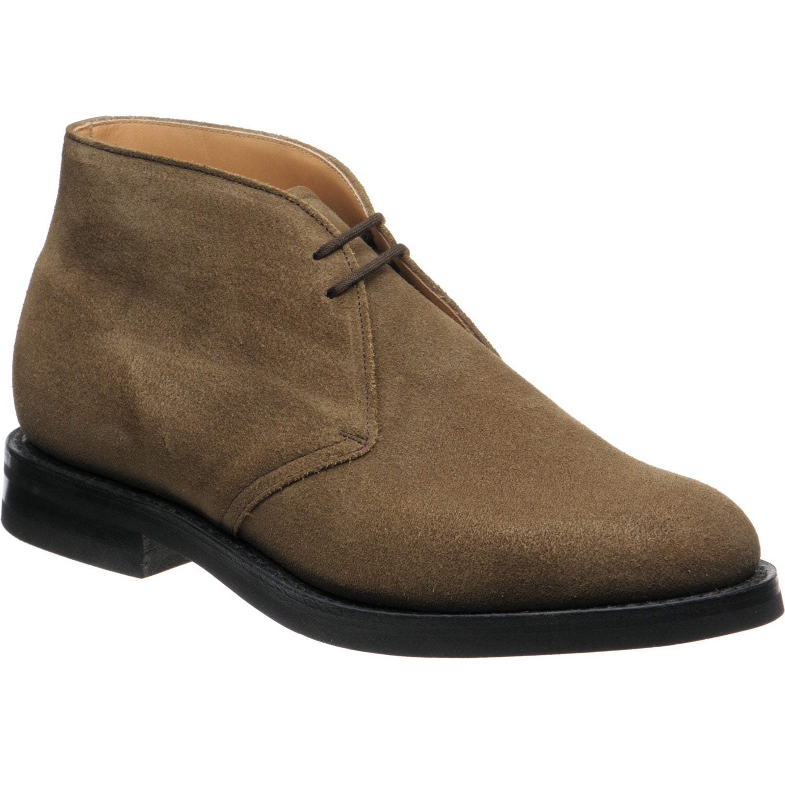 Church Ryder III Lightweight mens rubber-soled Chukka boots in mud