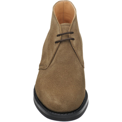 Product image for Church Ryder III Lightweight mens rubber-soled Chukka boots in mud suede