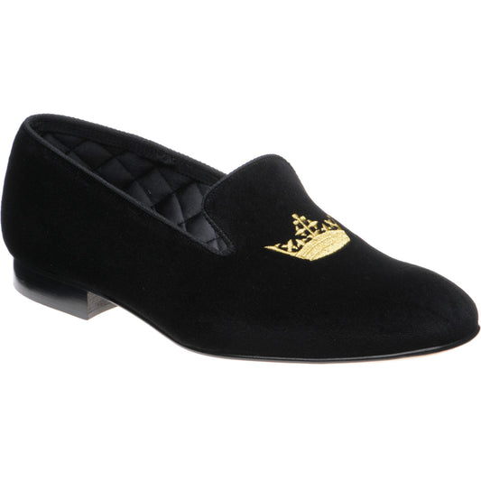 Product image for Church Sovereign slippers in black velvet