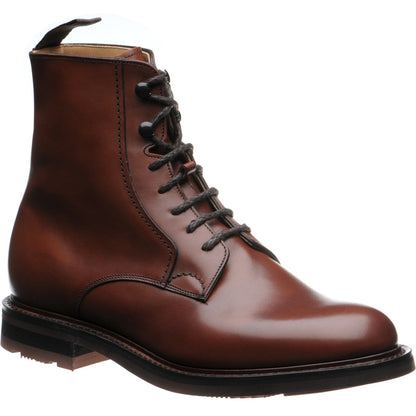 Product image for Church Wootton mens rubber-soled boots in brandy calf