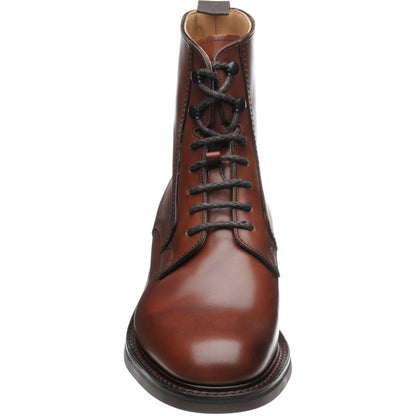 Product image for Church Wootton mens rubber-soled boots in brandy calf