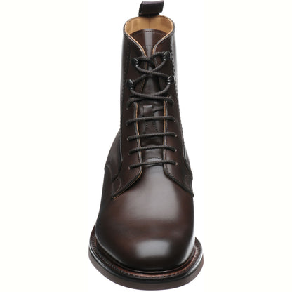 Product image for Church Wootton mens rubber-soled boots in ebony calf